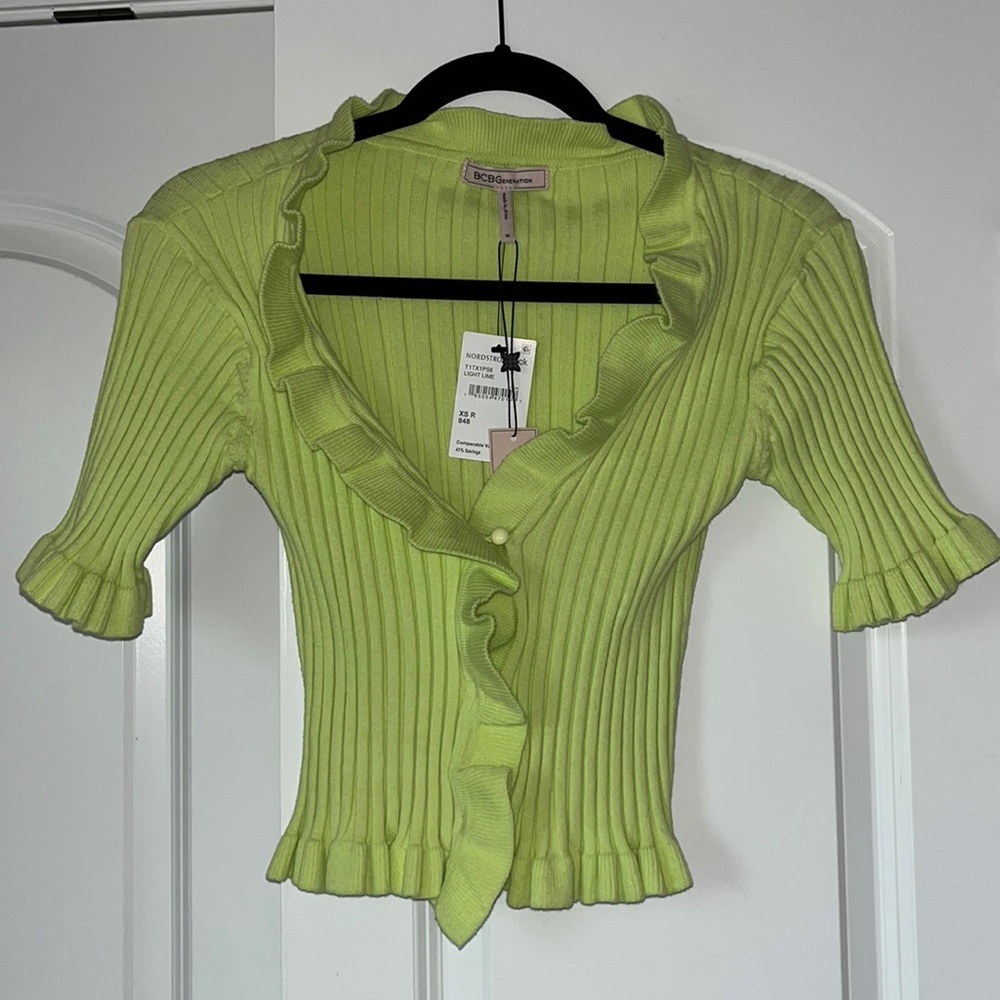 Bcbgmaxazria Ruffle Top